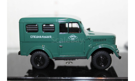 ГАЗ 69 цельнометаллический кузов ’Связь’ ICV, масштабная модель, scale43