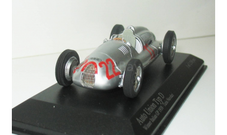 1/43 Auto Union Typ D 1938 (Minichamps), масштабная модель, 1:43, Audi