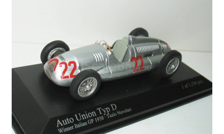 1/43 Auto Union Typ D 1938 (Minichamps), масштабная модель, 1:43, Audi