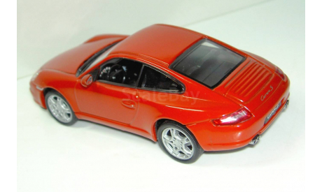 1/43 Porsche 911 (997) Carrera S (Welly), масштабная модель, scale43