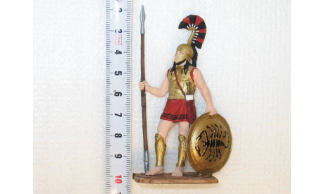 фигурка 54мм Спартанский гоплит, 480г. до н.э. (EK Castings) A208color, фигурка, scale0