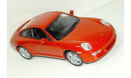 1/43 Porsche 911 (997) Carrera S (Welly), масштабная модель, scale43