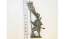 фигурка 54мм Японский воин-монах с флагом, 1185 год (EK Castings) M183, фигурка, scale0