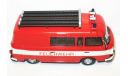 1/43 Barkas B1000 Feuerwehr 1972 (Schuco), масштабная модель, scale43