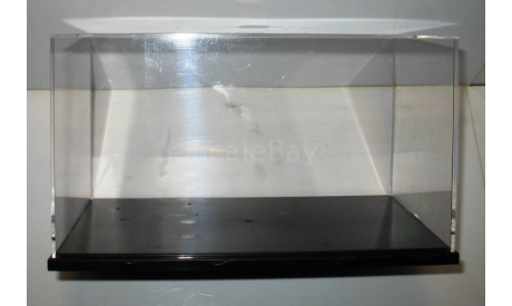 Прозрачный бокс D 240х130х140мм с чёрным подиумом (Tamiya 73005) 2, боксы, коробки, стеллажи для моделей