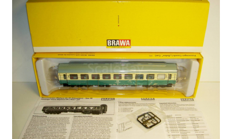 1/87 Пассажирский вагон 2класса Reko, тип Bghwe DR Ep.IV (Brawa 45361), железнодорожная модель, scale87