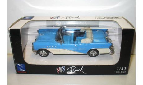 1/43-47 Buick Century 1955 (New Ray), масштабная модель, scale43, New-Ray Toys