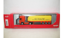 1/87 DAF XF105 SSC SZ автопоезд-стекловоз (Herpa), железнодорожная модель, scale87