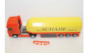 1/87 DAF XF105 SSC SZ автопоезд-стекловоз (Herpa), железнодорожная модель, scale87