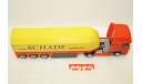 1/87 DAF XF105 SSC SZ автопоезд-стекловоз (Herpa), железнодорожная модель, scale87