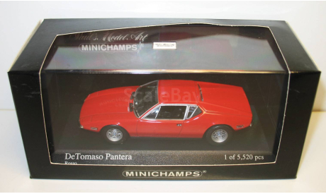 1/43 De Tomaso Pantera 1972 (Minichamps), масштабная модель, scale43