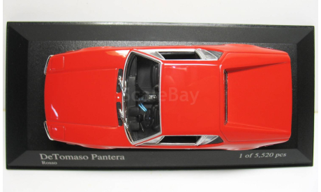 1/43 De Tomaso Pantera 1972 (Minichamps), масштабная модель, scale43