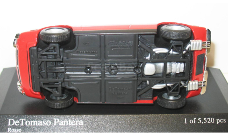 1/43 De Tomaso Pantera 1972 (Minichamps), масштабная модель, scale43