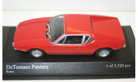 1/43 De Tomaso Pantera 1972 (Minichamps), масштабная модель, scale43