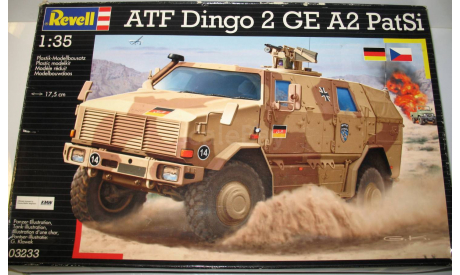 1/35 ATF Dingo 2 GE A2 PatSi (03233) Revell, НЕКОМПЛЕКТ, сборные модели бронетехники, танков, бтт, scale35