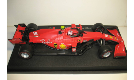 1/18 Ferrari SF1000 №16 Charles Leclerc 2020 (Bburago), масштабная модель, scale18