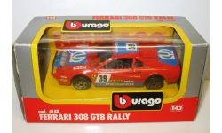 1/43 Ferrari 308 GTB Rally Tour De Corse 1982 №39 (Bburago)