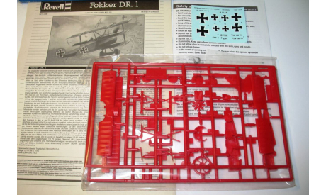 1/72 Fokker Dr.1 Triplane (04116) Revell (сборная модель), сборные модели авиации, scale72, Focker