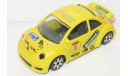 1/43 Volkswagen New Beetle Cup №2 (Bburago), масштабная модель, scale43