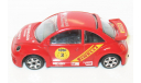 1/43 Volkswagen New Beetle Cup №3 (Bburago), масштабная модель, scale43