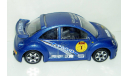 1/43 Volkswagen New Beetle Cup №1 (Bburago), масштабная модель, scale43