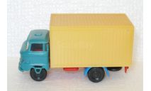 1/87 IFA W50 mit Koffer фургон (Plasticart-Berlinplast), железнодорожная модель, scale87