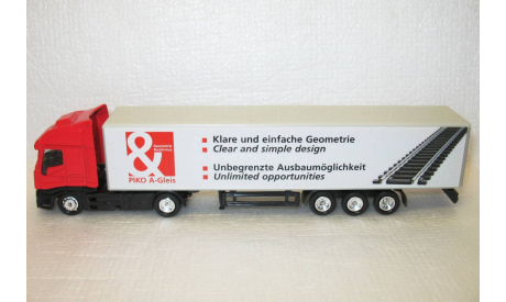 1/87 IVECO Stralis + semitrailer (PIKO), железнодорожная модель, scale87