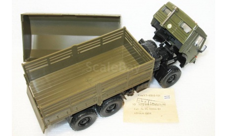 1/43 КамАЗ-43101-028 (43114) с тентом (Элекон) январь 2002, с доработками!, масштабная модель, 1:43
