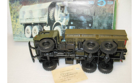 1/43 КамАЗ-43101-028 (43114) с тентом (Элекон) январь 2002, с доработками!, масштабная модель, 1:43