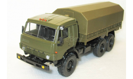 1/43 КамАЗ-43101-028 (43114) с тентом (Элекон) январь 2002, с доработками!, масштабная модель, 1:43