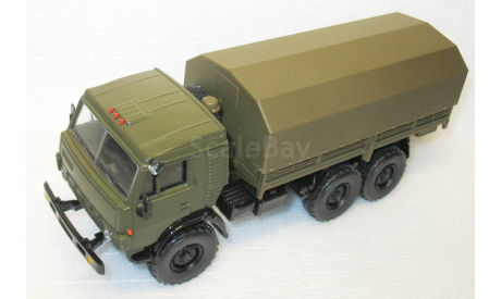 1/43 КамАЗ-43101-028 (43114) с тентом (Элекон) январь 2002, с доработками!, масштабная модель, 1:43