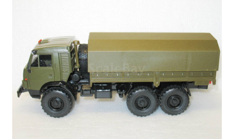 1/43 КамАЗ-43101-028 (43114) с тентом (Элекон) январь 2002, с доработками!, масштабная модель, 1:43