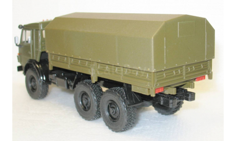 1/43 КамАЗ-43101-028 (43114) с тентом (Элекон) январь 2002, с доработками!, масштабная модель, 1:43