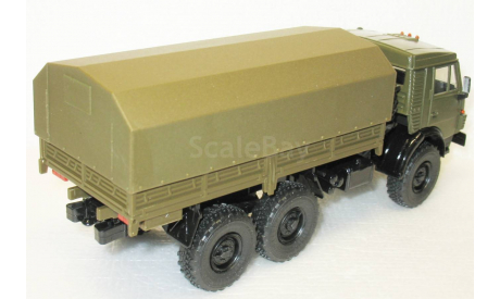 1/43 КамАЗ-43101-028 (43114) с тентом (Элекон) январь 2002, с доработками!, масштабная модель, 1:43