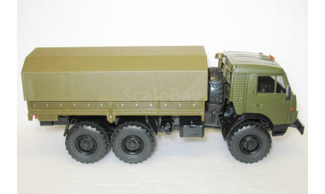 1/43 КамАЗ-43101-028 (43114) с тентом (Элекон) январь 2002, с доработками!, масштабная модель, 1:43