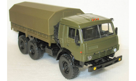 1/43 КамАЗ-43101-028 (43114) с тентом (Элекон) январь 2002, с доработками!, масштабная модель, 1:43
