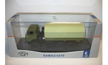 1/43 КамАЗ-4310 бортовой с тентом (SSM) на харьковской резине, масштабная модель, scale43, Start Scale Models (SSM)