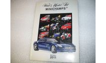 Каталог моделей Minichamps 2011 Edition 1, литература по моделизму