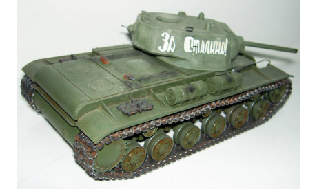 1/35 Тяжёлый танк КВ-1С (Tamiya) собранная модель, масштабные модели бронетехники, scale35