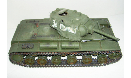 1/35 Тяжёлый танк КВ-1С (Tamiya) собранная модель, масштабные модели бронетехники, scale35