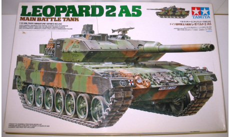 1/35 Leopard 2A5 (35242) Tamiya, НЕКОМПЛЕКТ, сборные модели бронетехники, танков, бтт, scale35