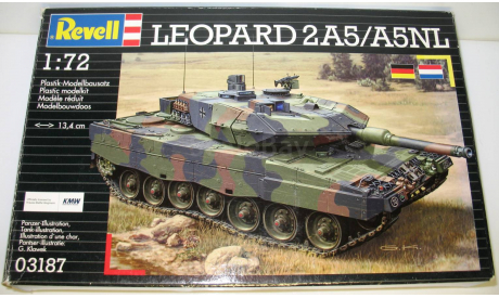 1/72 Leopard 2A5/A5NL (03187) Revell (сборная модель), сборные модели бронетехники, танков, бтт, scale72