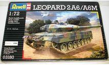 1/72 Leopard 2A6/A6M (03180) Revell (сборная модель), сборные модели бронетехники, танков, бтт, scale72
