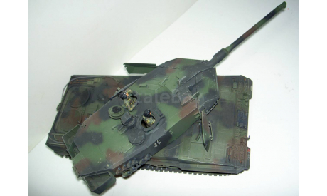 1/35 Танк Leopard 2 A5 (Tamiya) собранная модель, масштабные модели бронетехники, scale35