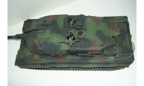 1/35 Танк Leopard 2 A5 (Tamiya) собранная модель, масштабные модели бронетехники, scale35