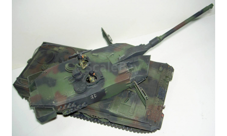 1/35 Танк Leopard 2 A5 (Tamiya) собранная модель, масштабные модели бронетехники, scale35