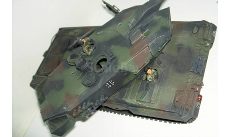 1/35 Танк Leopard 2 A5 (Tamiya) собранная модель, масштабные модели бронетехники, scale35