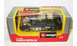 1/43 Lancia Delta S4 №4 Rally San Remo 1987 F.Tabaton-L.Tedeschini (Bburago)