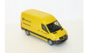 1/87 Mercedes-Benz Sprinter Deutsche Post (Herpa), железнодорожная модель, 1:87