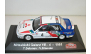 1/43 Mitsubishi Galant VR-4 №4 Rally Monte Carlo 1991 T.Salonen-V.Silander (Atlas), масштабная модель, scale43